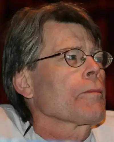 Stephen King, author, at a public event